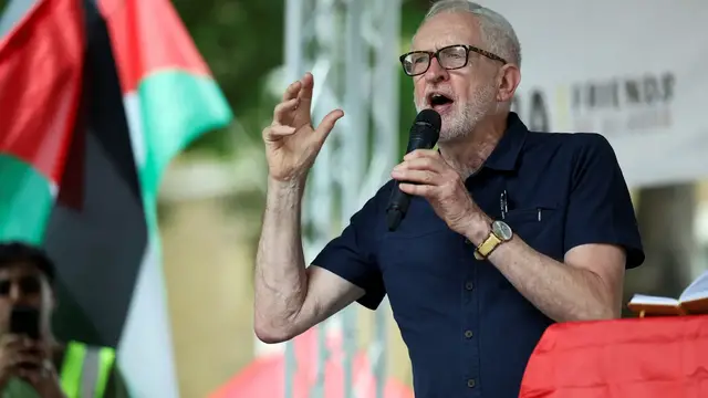 'Video thumbnail for Unofficial Gaza tribunal: UK politician Jeremy Corbyn hosts two-day event'
