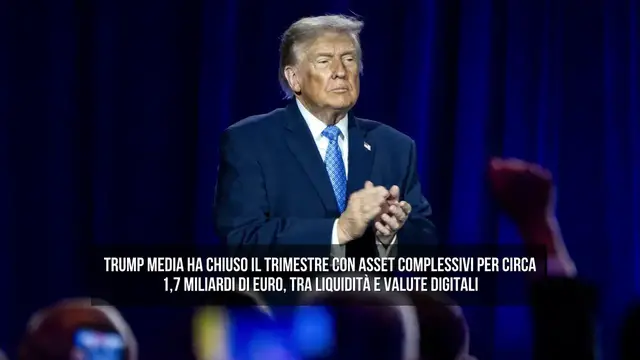 Video thumbnail for Trump Media perde 205 milioni di euro con il calo delle criptovalute.