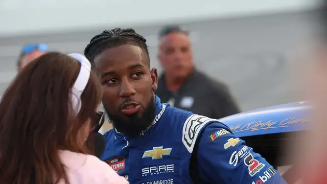 'Video thumbnail for Caruth Disappointed in Finish, Happy With Points Earned at Talladega'