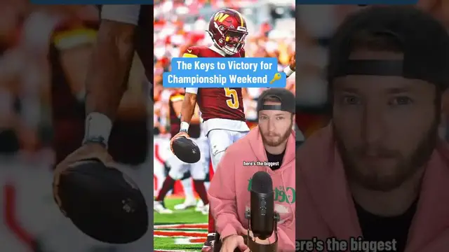 'Video thumbnail for What each team has to do to advance to the Super Bowl…'