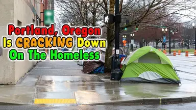 'Video thumbnail for Portland Finally Enforces Laws On Homeless'
