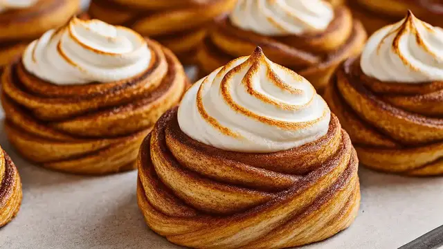 Video thumbnail for Christmas dessert “Snow Flower” in 20 minutes! Surprise your guests! Soft and airy as Snow!