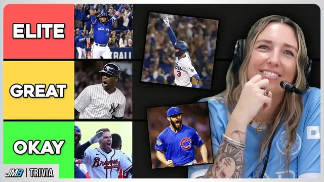 Video thumbnail for Tier Listing the Greatest Moments in MLB Wild Card Game History! (Tier List 1.0)