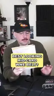 Video thumbnail for BEST LOOKING MID CARD BELT?