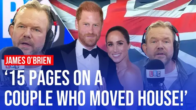 Video thumbnail for 'I'm tired already!' | Harry and Meghan's return to the UK