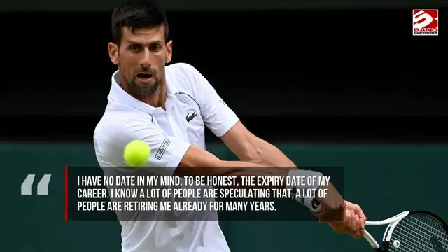 Video thumbnail for Novak Djokovic reveals he could play tennis for 'another 15 years'