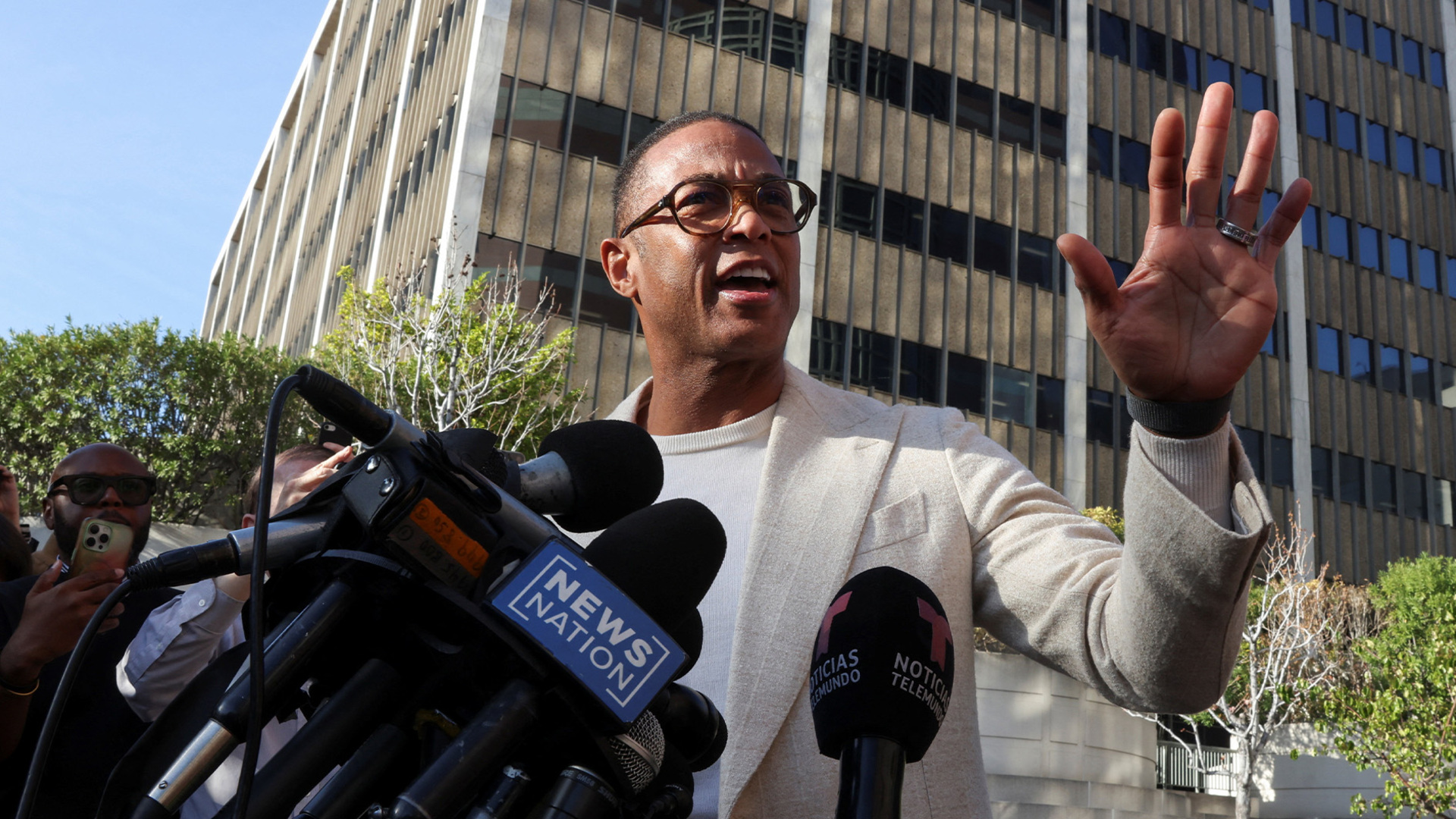 Video thumbnail for US journalists arrested for covering anti-ICE protest at church