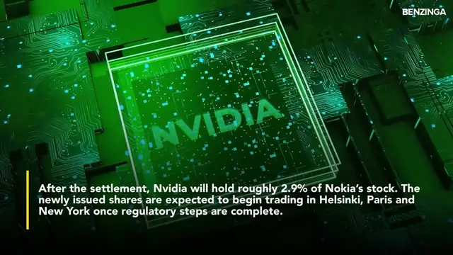 'Video thumbnail for Why Is Nvidia Investing $1 Billion In Nokia's AI Future?'