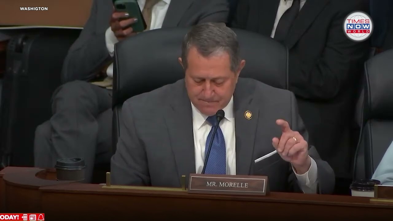 Video thumbnail for Hegseth Says "I Don't Know Why We're Even Arguing" As Rep Exposes Misleading Investment Claims Live