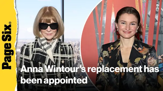 'Video thumbnail for Anna Wintour taps Chloe Malle as the new editor of American Vogue: report'