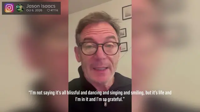 Video thumbnail for Jason Isaacs thought he was 'going to die of drugs' before getting sober.