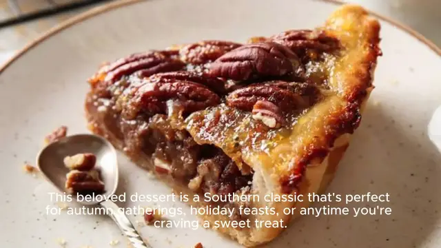 Video thumbnail for Pecan Pie Recipe
