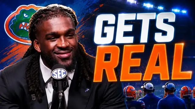 Video thumbnail for Myles Graham Gets REAL About Florida's Offense, Defense & New Coaching Staff