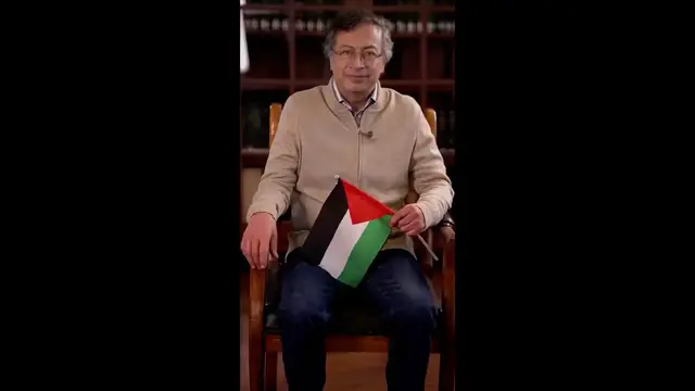 Video thumbnail for Ex-Colombian president: Restoring Israeli ties applauds Gaza genocide