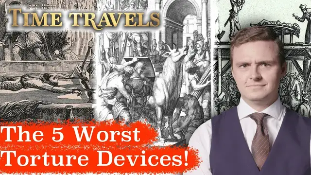 'Video thumbnail for The 5 Most Painful and Inhumane Torture Devices!  | Top 5 | Time Travels'