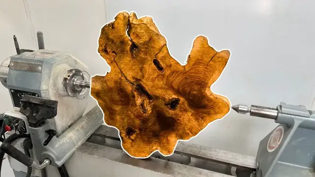 Video thumbnail for Turning Wood into a BLUE-Tiful Resin Mirror