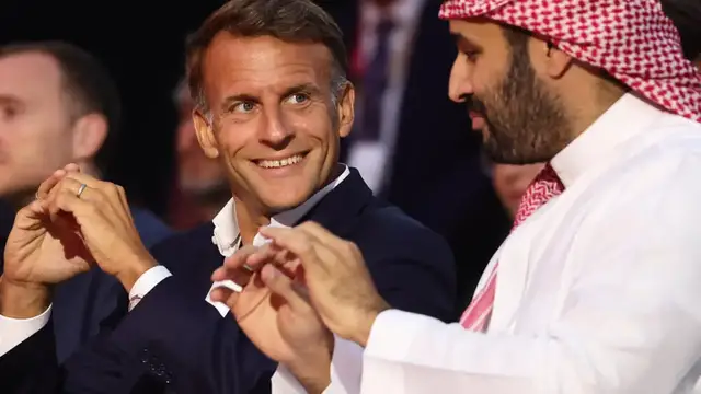 Video thumbnail for Strategic talks in Paris show France and Saudi Arabia 'need each other too much'