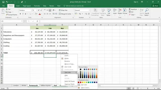 'Video thumbnail for Group Sheets in Excel - Magic Trick for Excel Productivity'