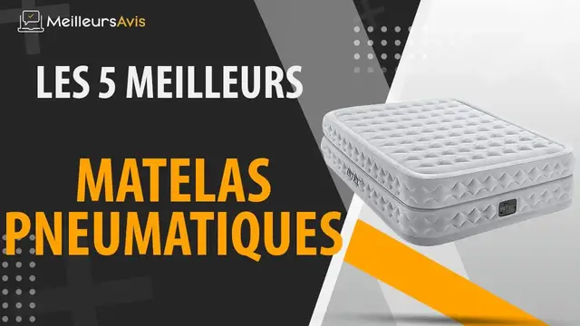 Video thumbnail for ⭐️ MEILLEUR MATELAS PNEUMATIQUE - Avis & Guide d'achat (Comparatif 2022)
