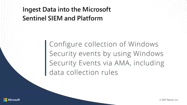 Video thumbnail for Exam SC-200: Ingest Data into the Microsoft Sentinel SIEM and Platform