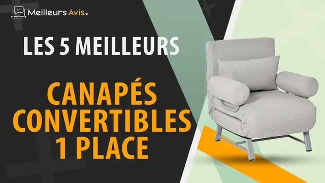 Video thumbnail for ⭐️ MEILLEUR CANAPE CONVERTIBLE 1 PLACE - Avis & Guide d'achat (Comparatif 2022)