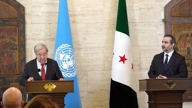 Video thumbnail for Syria: Any violation of Syria's territorial integrity unacceptable: UN chief.