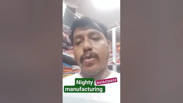 'Video thumbnail for new design upcoming# nighty manufacturing #kushal trading company Kushal trading'