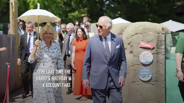 Video thumbnail for Meghan, Duchess of Sussex celebrates Prince Harry's 42nd birthday.