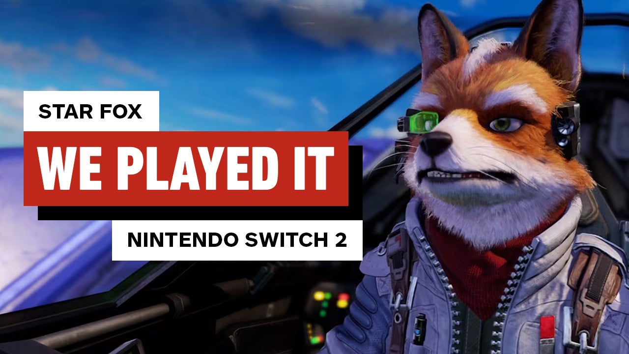 Video thumbnail for Star Fox Hands-On Preview: Like ‘A New Hope’ for the Franchise