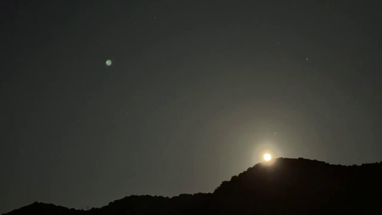 Video thumbnail for Rare Blue Moon Closes Out May, Doubling as Micromoon.