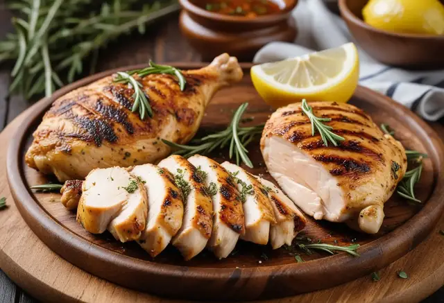 Video thumbnail for Zesty Grilled Lemon Herb Chicken