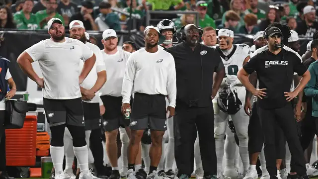 'Video thumbnail for Philadelphia Eagles Avoid Massive Injury Scare with Dickerson'