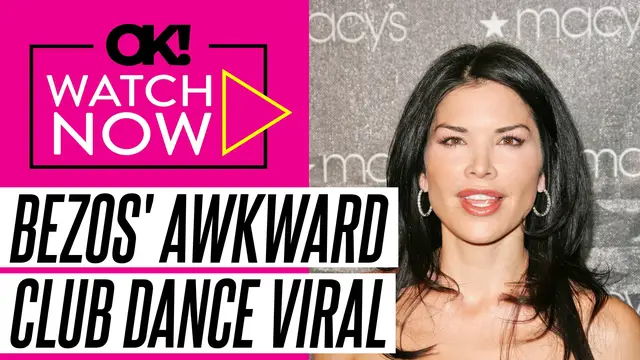 'Video thumbnail for Lauren Sanchez and Jeff Bezos' Awkward Nightclub Dance Goes Viral'