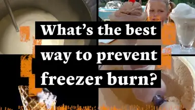 'Video thumbnail for How Do You Prevent Freezer Burn?'
