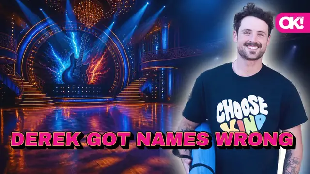 Video thumbnail for Derek Hough Gets Trolled After Calling Tyler Cameron 'Dylan' During 'DWTS' Premiere: Can 'He Get Their Names Right?'