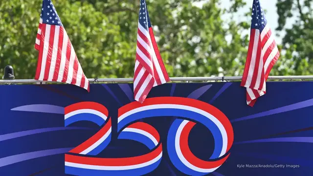 'Video thumbnail for US 250th birthday organizer fired over Kirk post, leadership clashes'