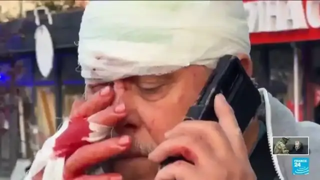 'Video thumbnail for Ukraine: Massive Russian missile and drone barrage kills at least four in Kyiv'