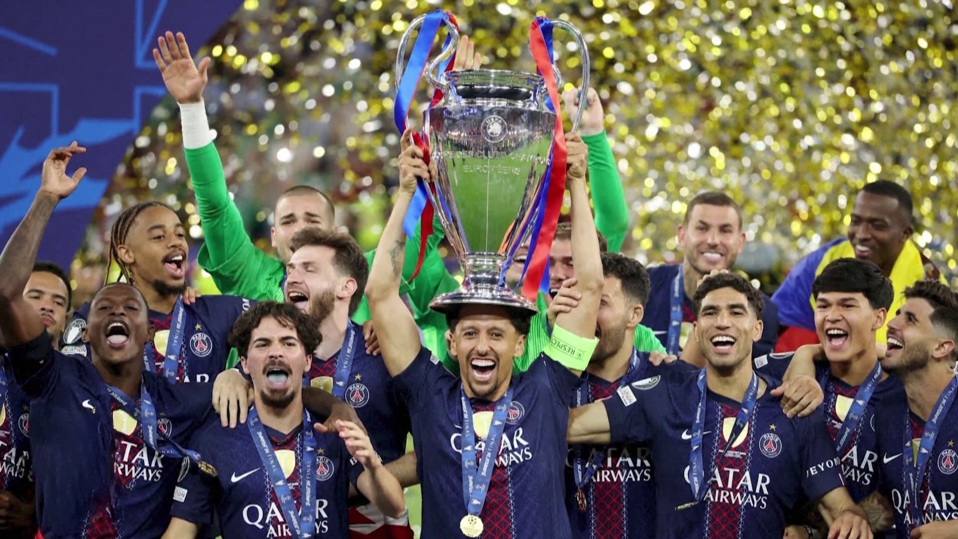 Video thumbnail for PSG beat Arsenal to win back-to-back Champions League titles after shootout