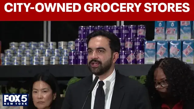 Video thumbnail for Mamdani's plan for NYC-owned grocery stores takes shape