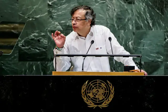 'Video thumbnail for Colombia blasts genocidal Israel and allies over Gaza atrocities'
