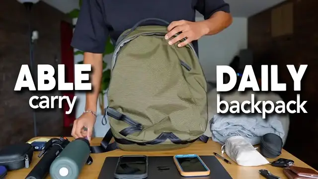 Video thumbnail for Best EDC Bag? The Truth About Able Carry Daily BackPack