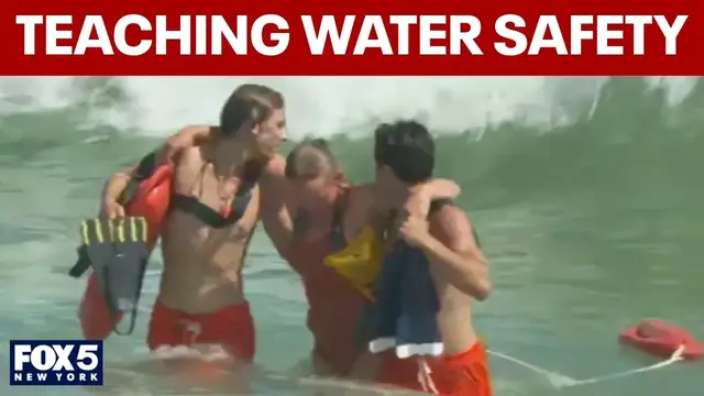 Video thumbnail for Nonprofit teaches teens about water safety