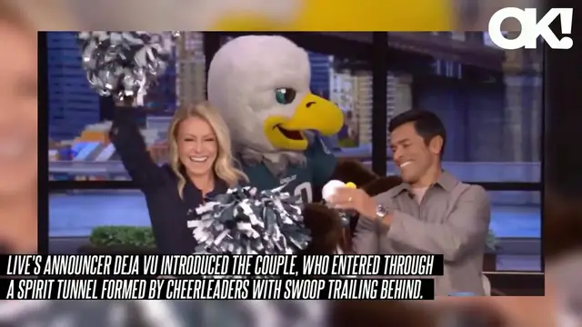 'Video thumbnail for Mark Consuelos Loses Bet Against Wife Kelly Ripa After Philadelphia Eagles Victory Against Tampa Bay Buccaneers'