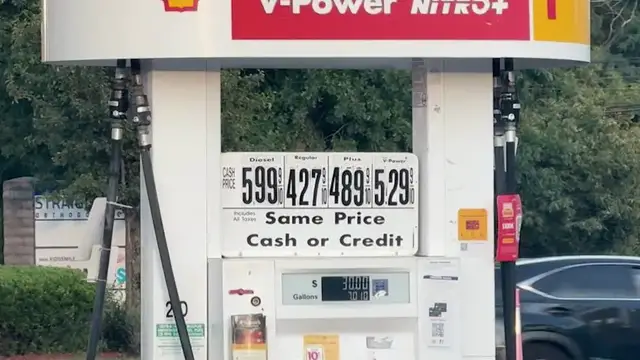 Video thumbnail for Long Island drivers feel strain of rising gas prices