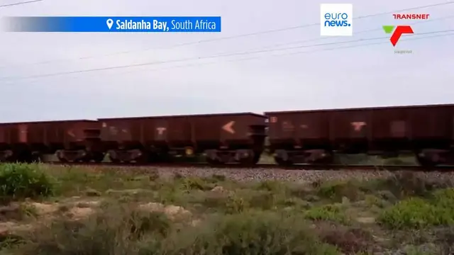 Video thumbnail for South Africa tests 7.6-kilometre freight train in bid to break world record