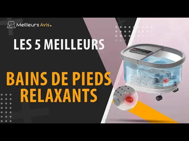 Video thumbnail for ⭐️ MEILLEUR BAIN DE PIEDS RELAXANT - Comparatif 2024