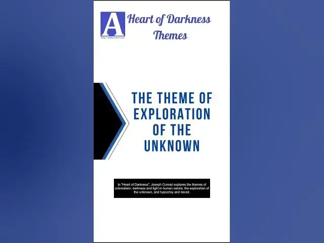 'Video thumbnail for Heart of Darkness Themes | Joseph Conrad'