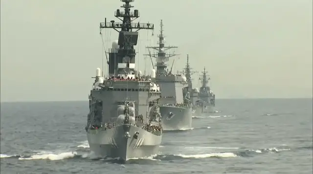 Video thumbnail for Japan weighs deploying forces to demine the Strait of Hormuz