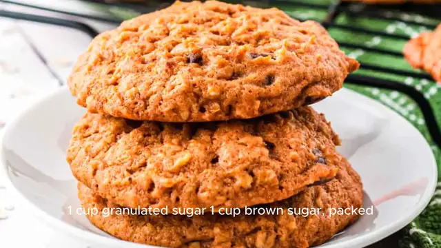 Video thumbnail for Pumpkin Oatmeal Cookies Recipe