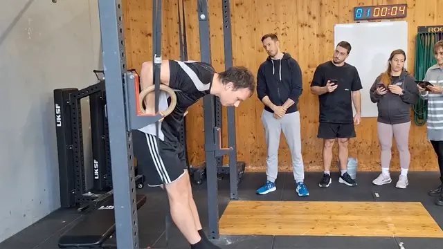 Video thumbnail for Most ring dips in one minute - 68 by Pascal Fankhauser